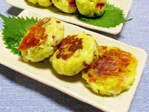 チーズが香る♪さつまいもお焼き